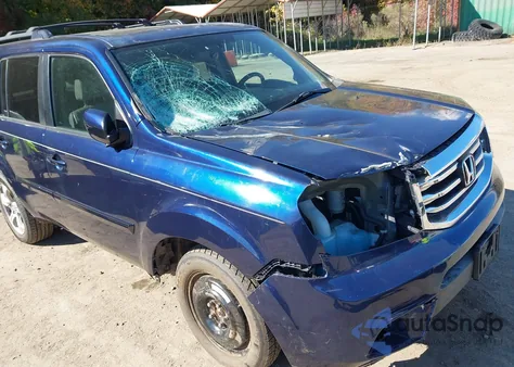 2013 Honda Pilot Ex-L z USA, uszkodzony, nr VIN 5FNYF4H67DB052590